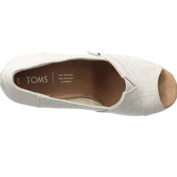 Toms wedge size 5 - Picture 2 of 7